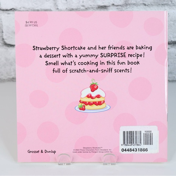 2003 Strawberry Shortcake The Berrylicious Bake-off Book Scratch and Sniff - Picture 4 of 12